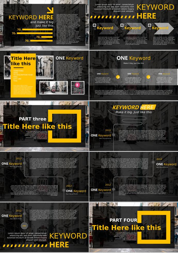 簡約大氣風產(chǎn)品介紹PPT模板-1