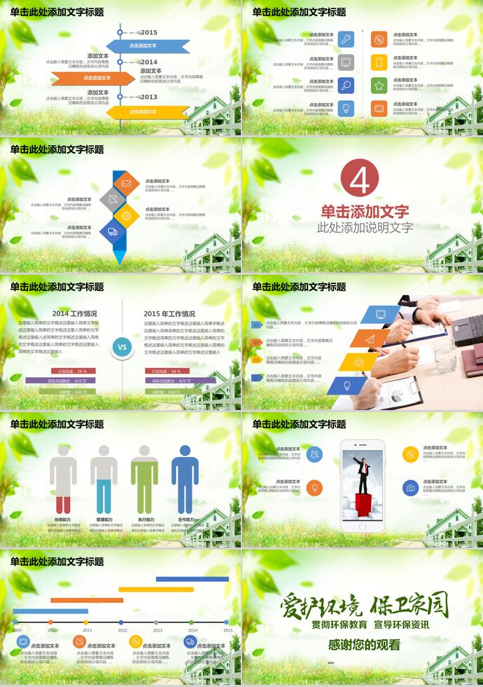 貫徹環(huán)保教育，宣傳環(huán)保資訊的方案和模板-2