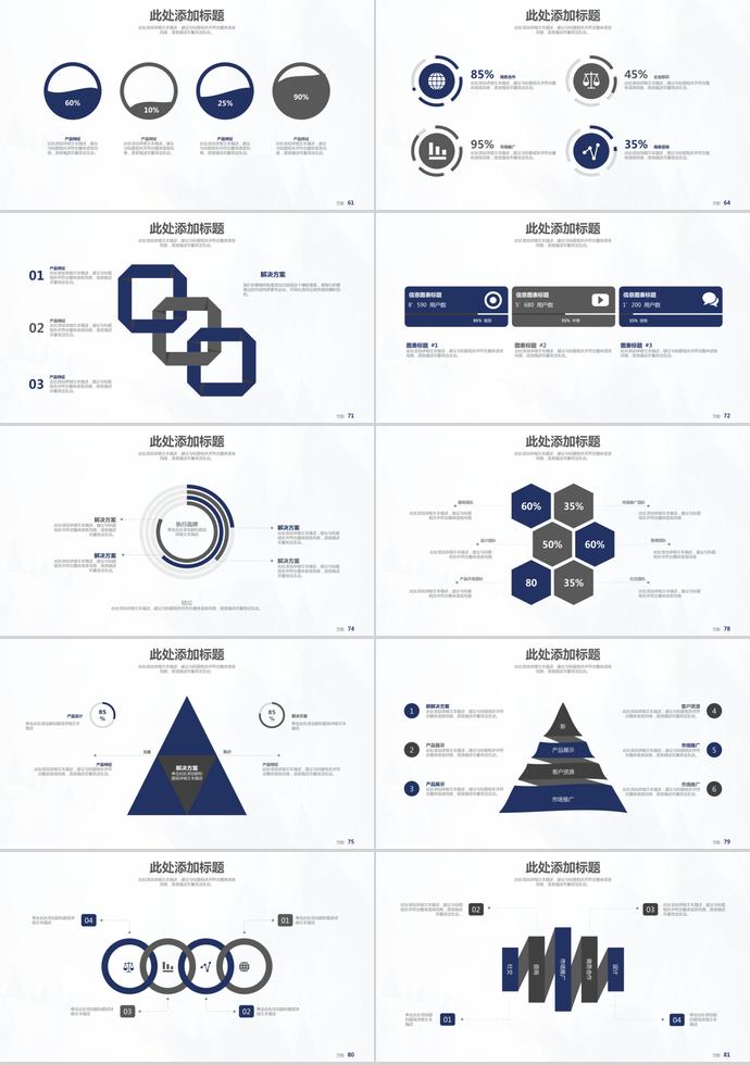 扁平化創(chuàng)業(yè)融資計劃書PPT模板-4