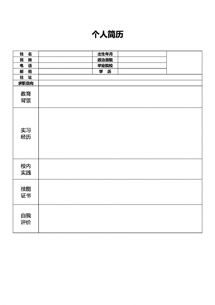 天藍(lán)色經(jīng)典護(hù)士自薦信簡(jiǎn)歷模板-1