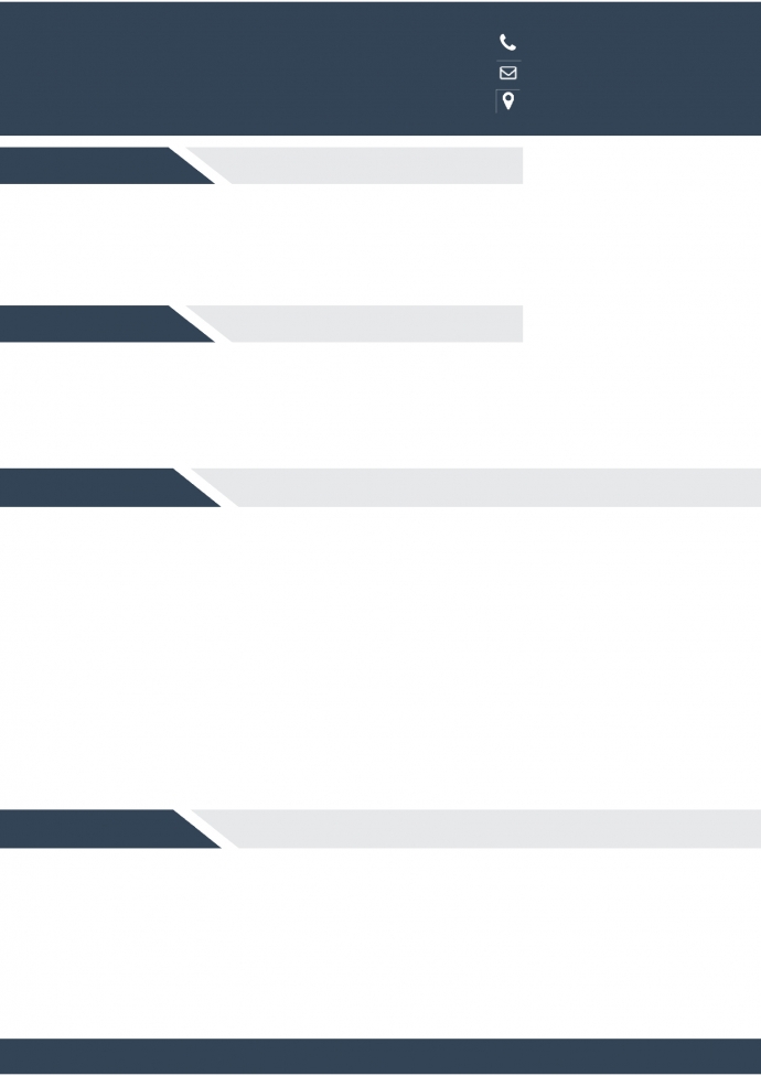 人力招聘資源管理簡歷模板