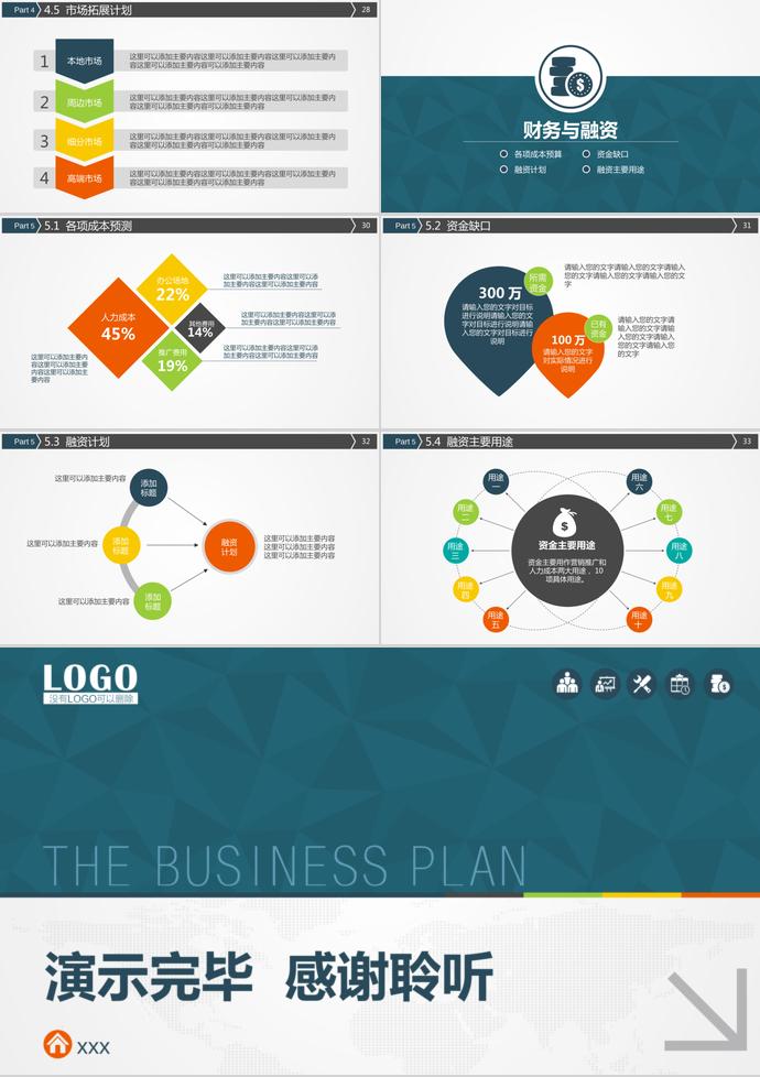 創(chuàng)意大氣實(shí)用創(chuàng)業(yè)商業(yè)計(jì)劃書(shū)-3