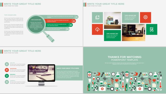 醫(yī)學(xué)畢業(yè)論文答辯PPT模板-3