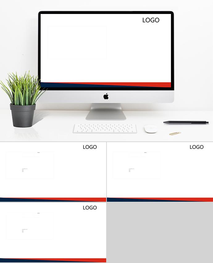 大紅色創(chuàng)意圖形個人求職簡歷ppt模板