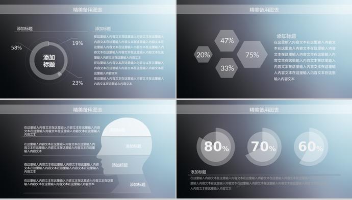 淡灰色設計師總監(jiān)個人求職簡歷ppt模板-2