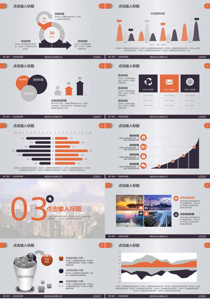 橙色系化工化學制藥畢業(yè)答辯PPT模板-2