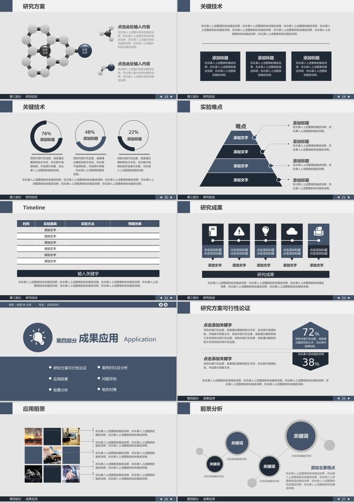 藍色極簡風(fēng)計算機畢業(yè)答辯PPT模板-2