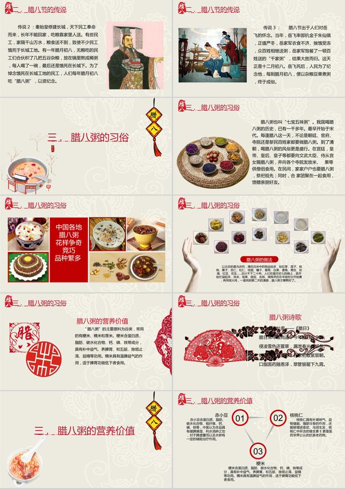 臘八節(jié)傳統(tǒng)節(jié)日介紹宣傳ppt模板-1