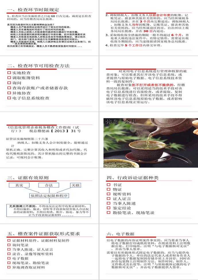 稅務(wù)稽查工作規(guī)程PPT模板-4