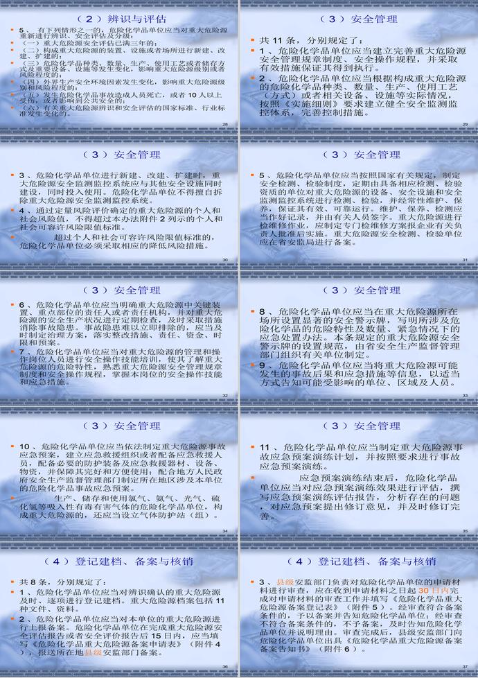 重大危險源實(shí)施細(xì)則規(guī)范PPT模板-3