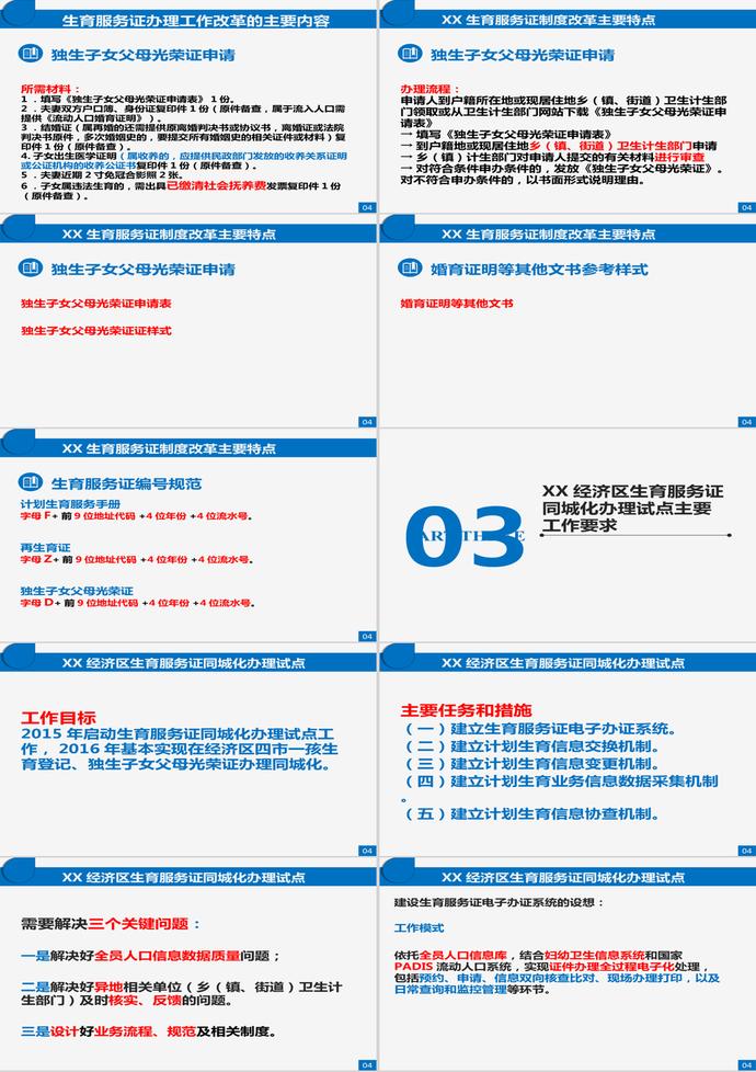 改革生育服務(wù)證制度工作PPT模板-3