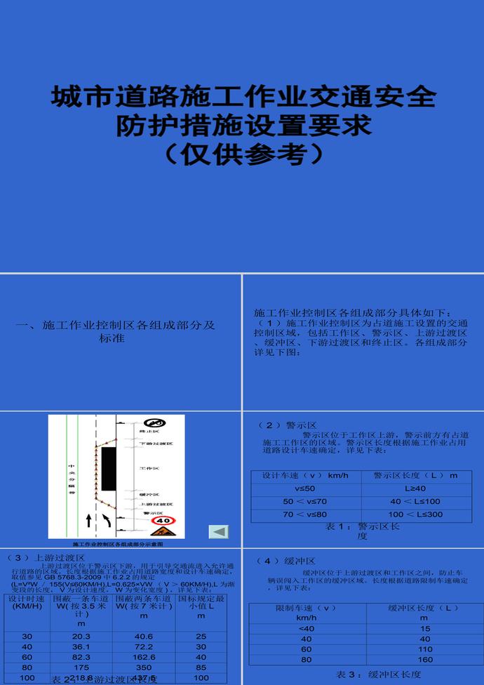 城市道路施工作業(yè)規(guī)范PPT模板