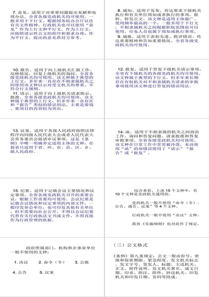 黨政機(jī)關(guān)公文處理工作條例PPT模板-1
