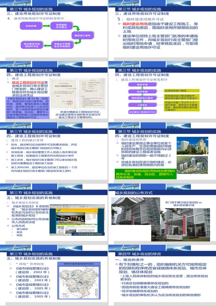 建設(shè)法規(guī)4_城鄉(xiāng)規(guī)劃法律制度PPT模板-4