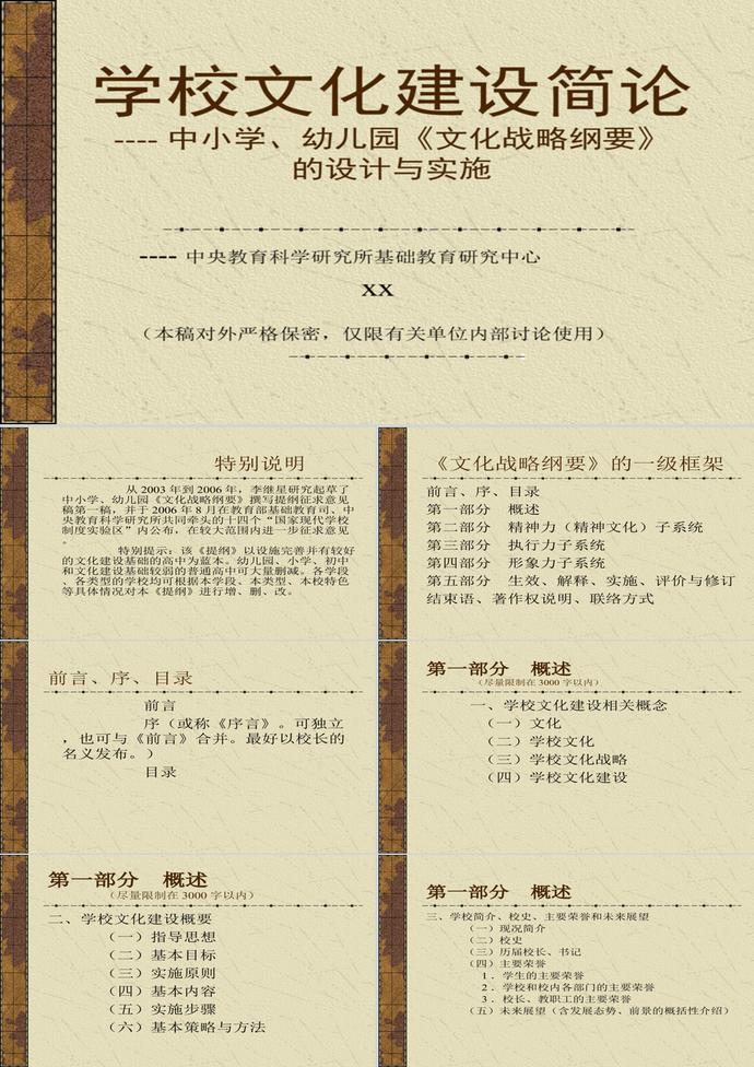 有關(guān)現(xiàn)代學(xué)校制度建設(shè)PPT模板