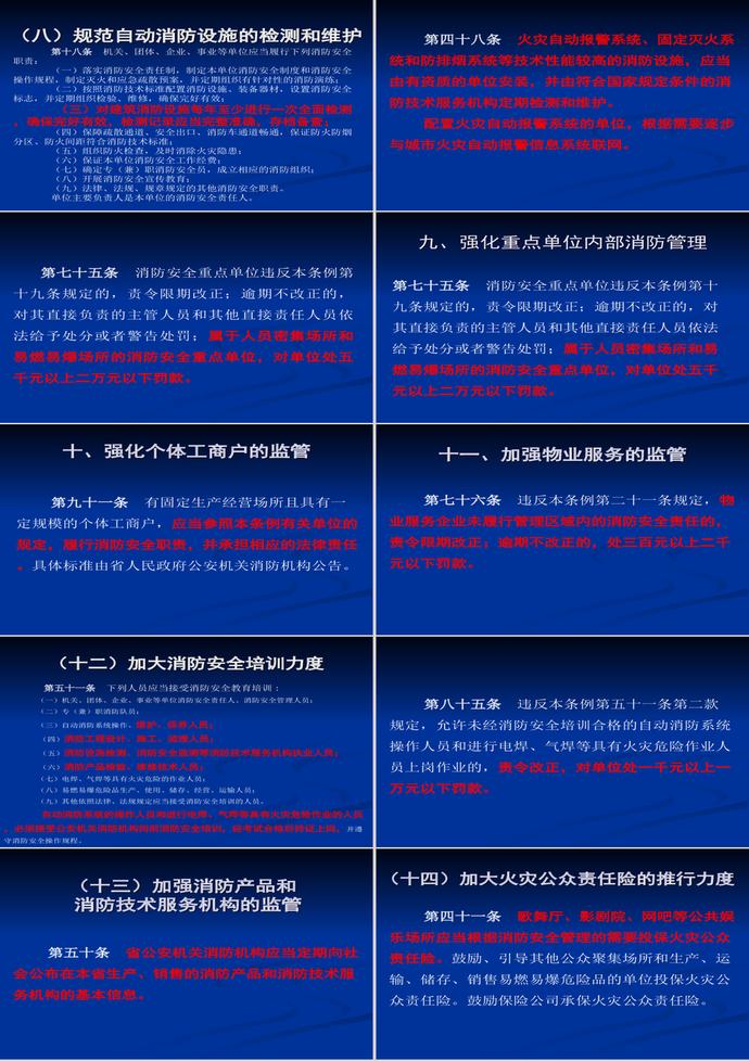 消防條例課件PPT模板-3
