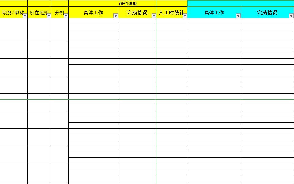 員工季度工作績效考核表-1