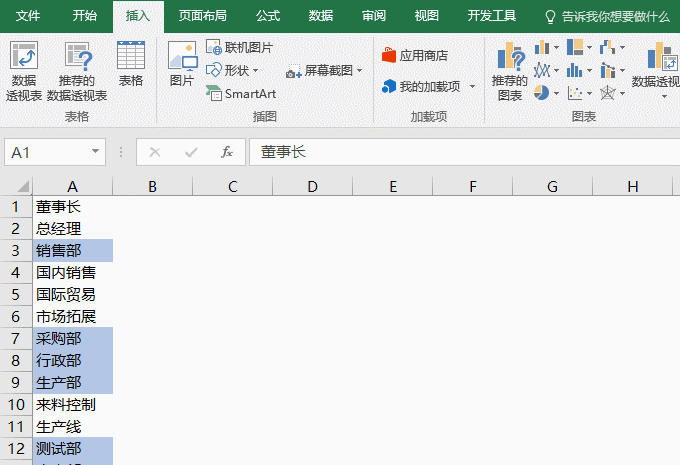 繪制組織結(jié)構(gòu)圖