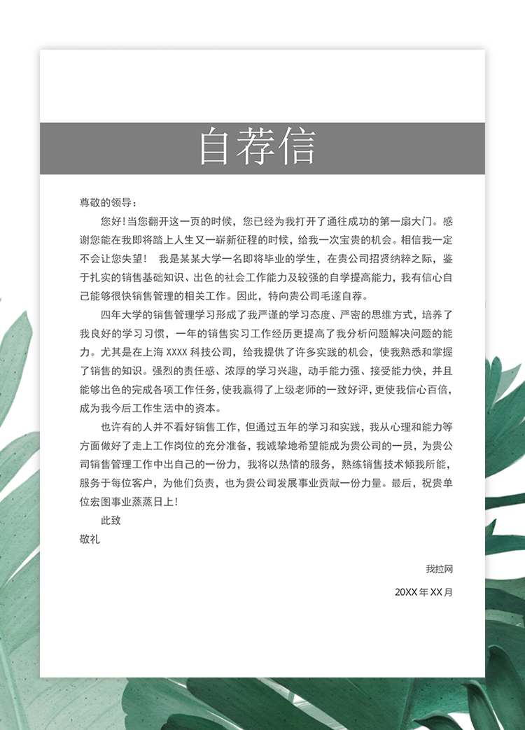 灰色線條簡(jiǎn)約成套銷售主管個(gè)人簡(jiǎn)歷word模板-2