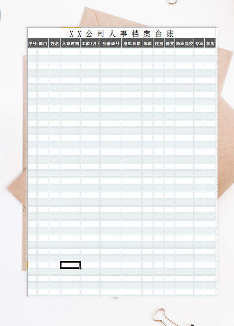 上市公司人事檔案